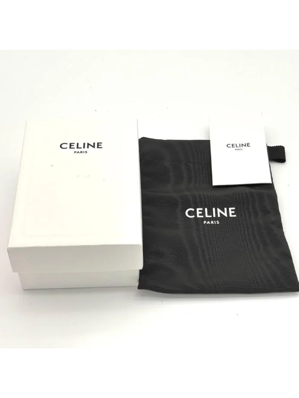 Celine Wallet Small Flap Triomphe Gray